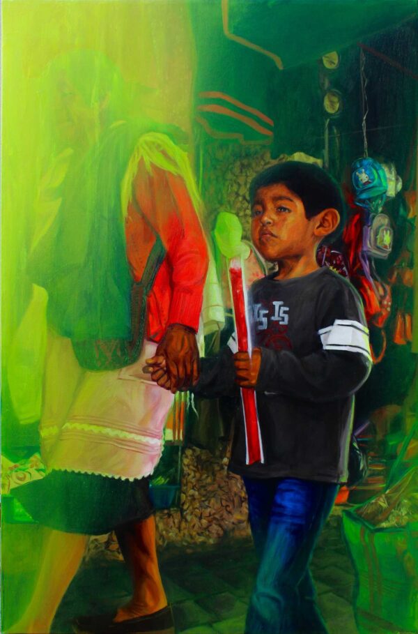 31. SPUREONE SPUREONE / "MIRADA HACIA EL FUTURO" (NIÑO CON BONICESOTE)